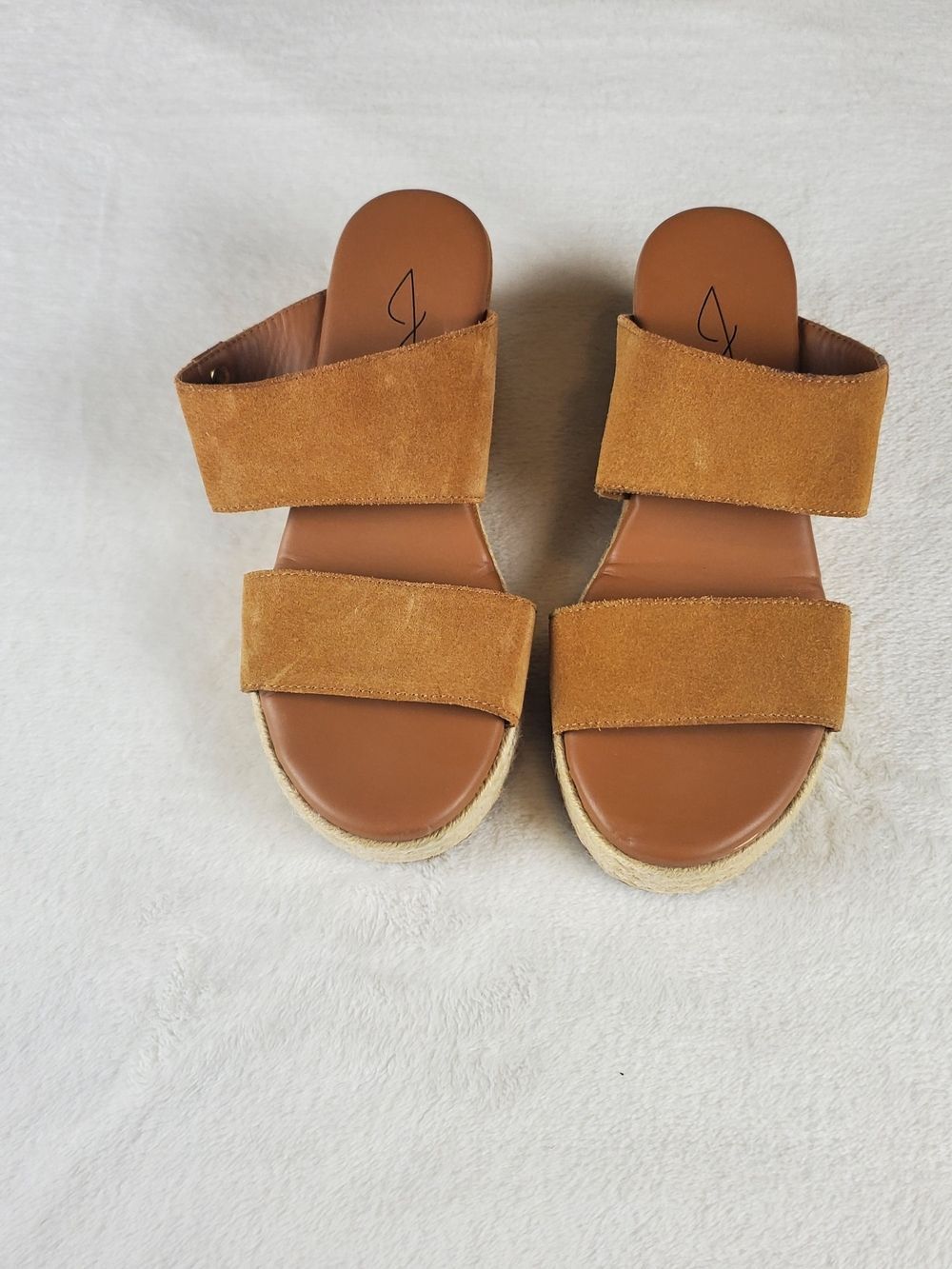 Joie Light Brown Suede Wedges NO Size